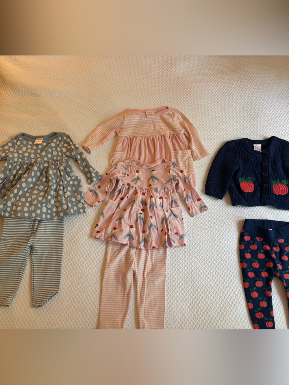 Hanna Andersson baby girl matching sets